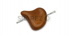 For Royal Enfield Classic 650 Front Rider American Type Solo Seat Tan Color - SPAREZO